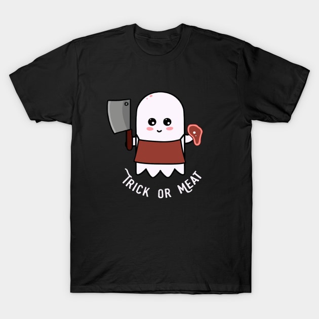 Halloween Butcher - Trick or meat T-Shirt by karutees